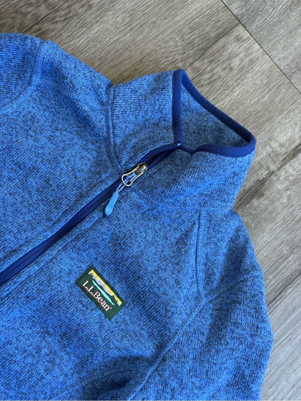 Women's L.L.Bean Sweater Fleece Full-Zip Jacket XS - Picture 2 of 6